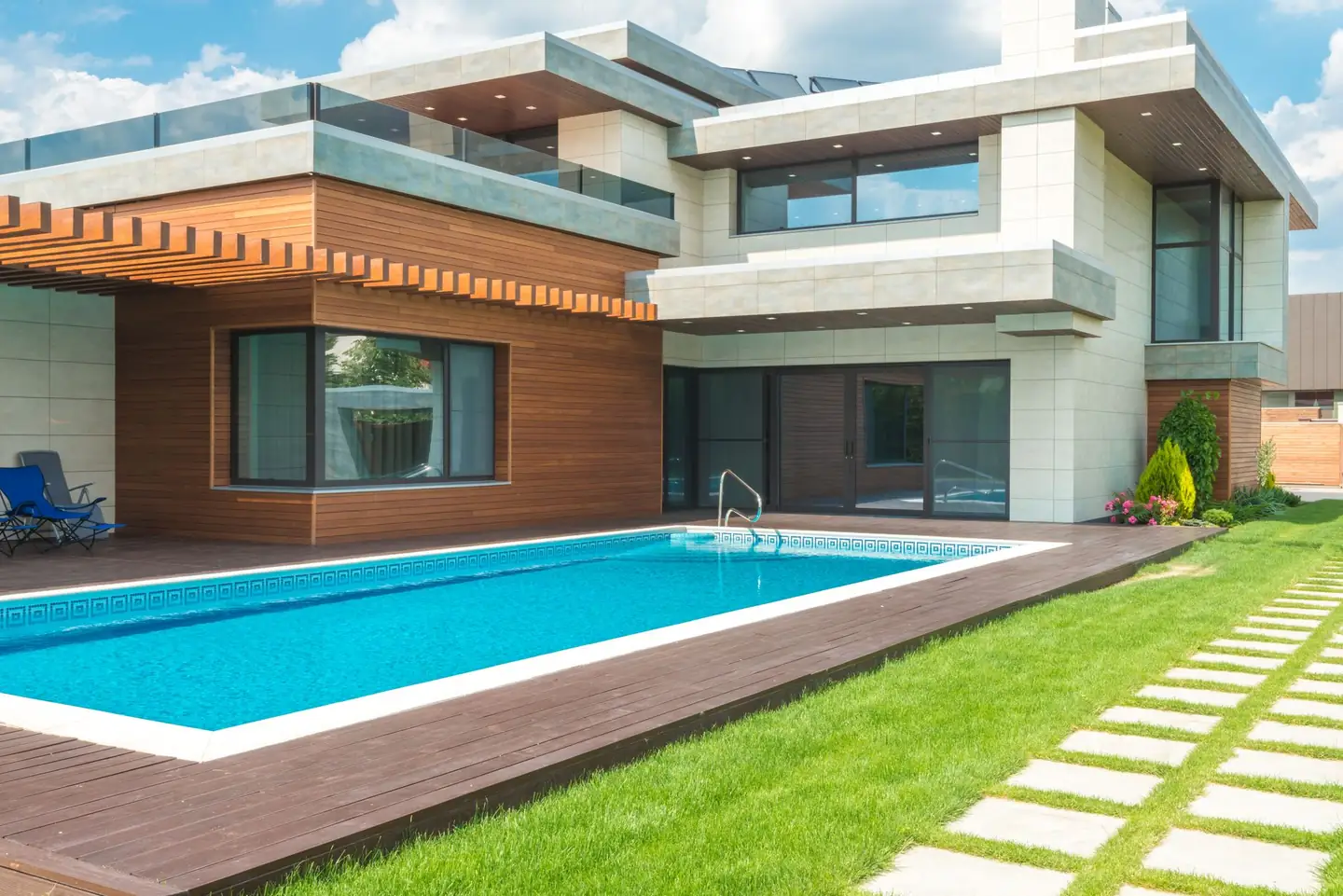Swimming pool built in Wentworth Falls, NSW